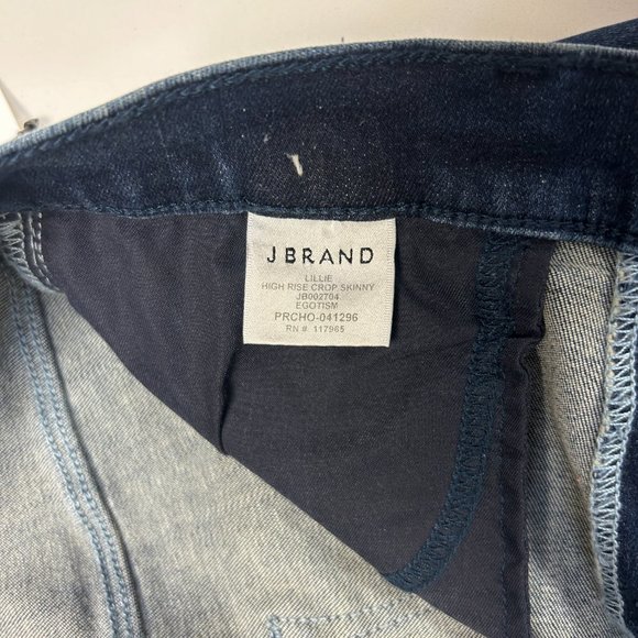 J Brand Lillie High Rise Crop Skinny - Picture 3 of 4